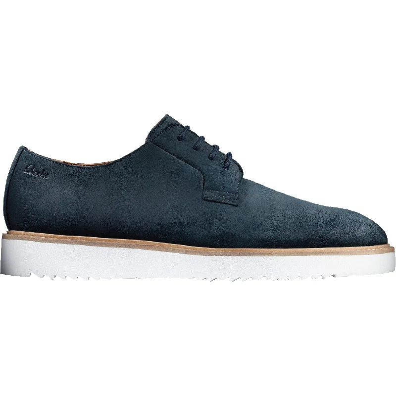 Casual Shoes cinema-Comfortable-casual-shoes-for-all-season-Men's Clarks Ernest Walk Navy Suede