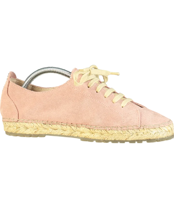 Kenneth Cole Pink Lace Espadrille Trainer UK 8 EU 41 👠