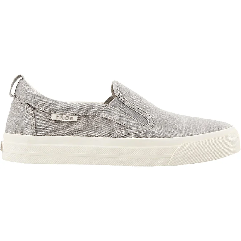 Casual Shoes with mountain feel-Comfortable-casual-shoes-for-everything-Women's Taos Rubber Soul Grey Wash Canvas