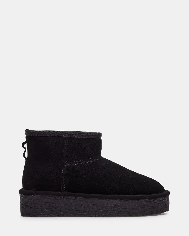 COMFY BLACK SUEDE