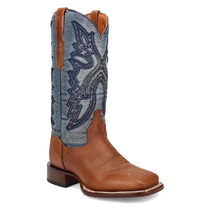 Boots sky blue-Dan Post Women's Western Red Marlowe Suede Boots