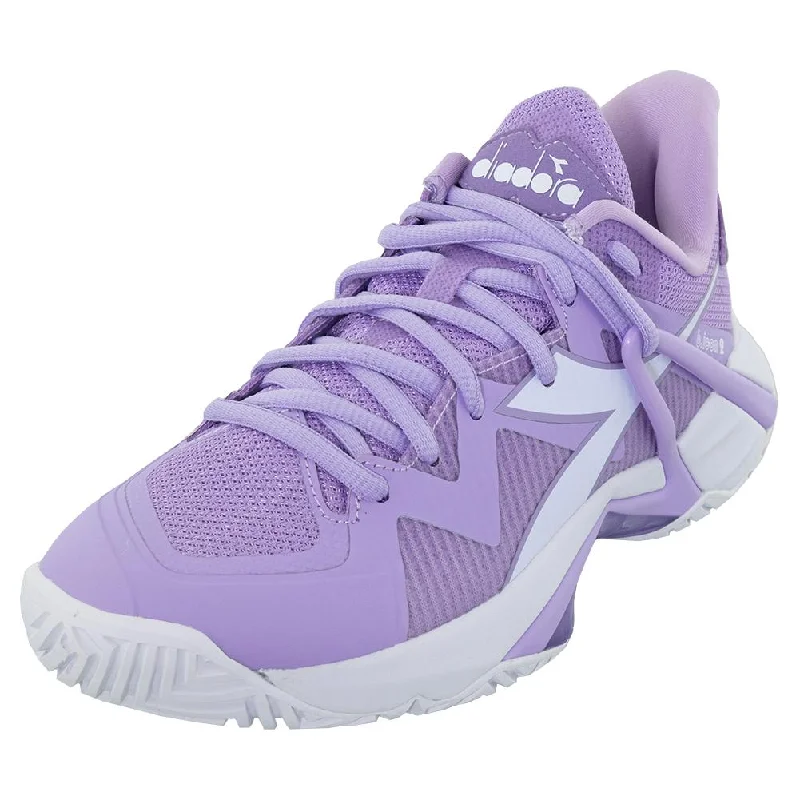 Women's B.Icon 2 AG Tennis Shoes Orchid Bloom and White