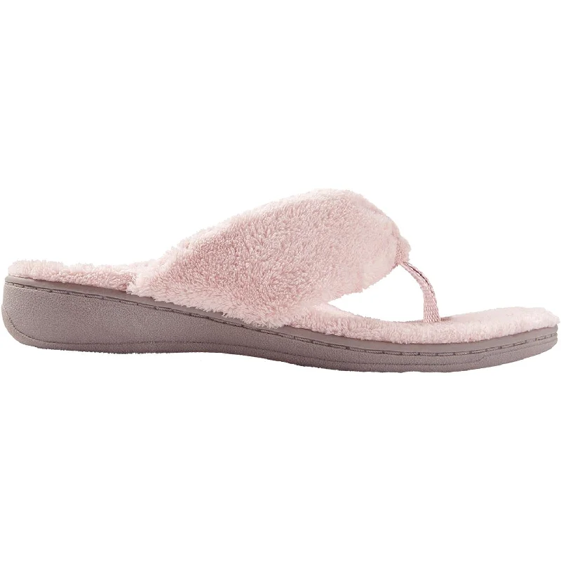 Locally-Made Slippers-Cozy slippers for relaxing indoors on weekends-Women's Vionic Gracie Pink Fabric