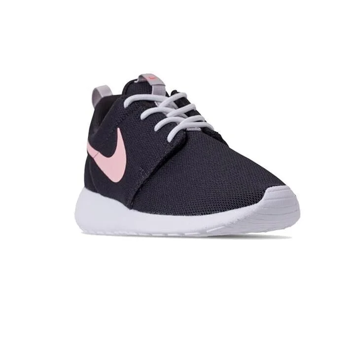 Athletic Shoes sustainable tech-Meme Mules & Clogs-Athletic shoes for running on long trails-Nike Roshe One 844994-008 Women's Oil Gray Pink Running Sneaker Shoes YUP177