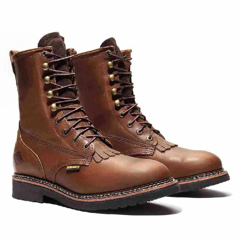 Boots fundraiser item-Bonanza Rancher 8-Inch Men's Lacer Work Boot