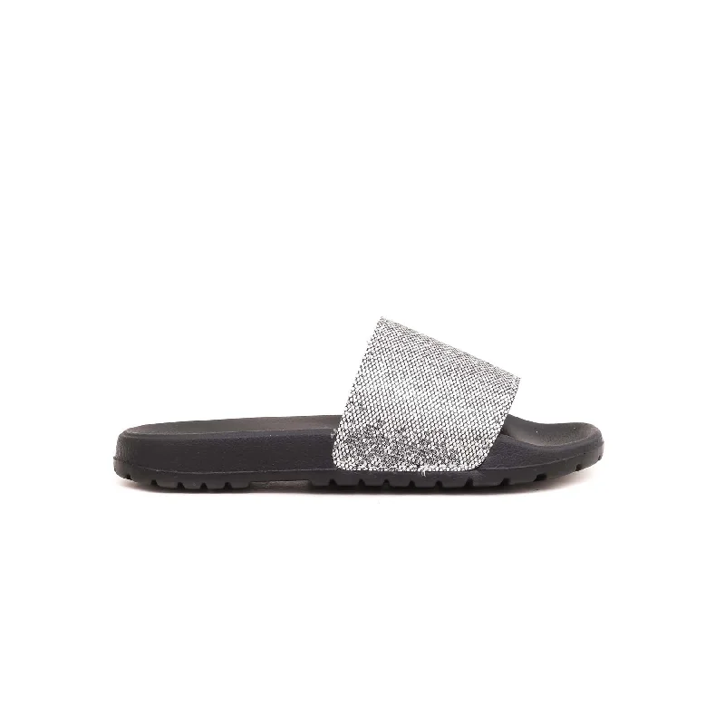 Chunky Slippers-Cozy slippers for enjoying indoors-Girls Grey Casual Slipper KD5422