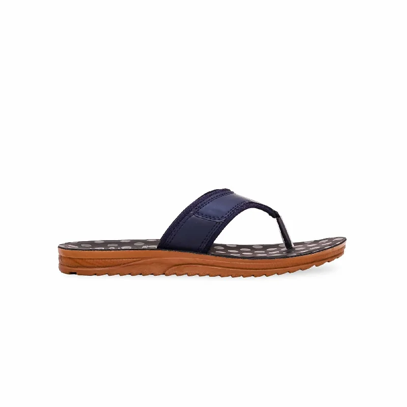 Travel-Pack Slippers-Cozy slippers for indoor relaxation sessions-Boys Navy Casual Slipper KD4703