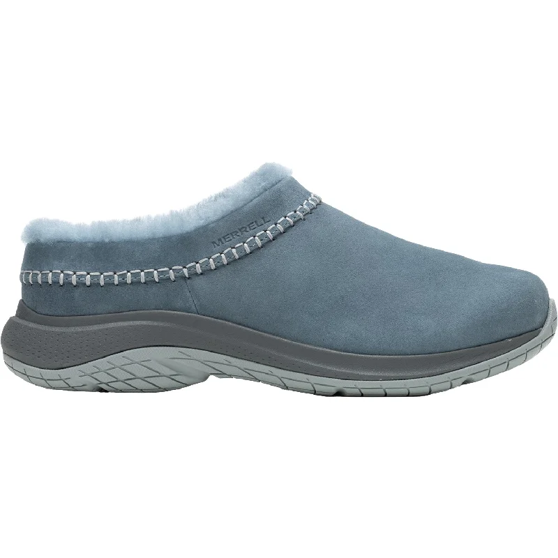 Suede Slippers-Trendy slippers for a stylish indoor look-Women's Merrell Encore Ice 5 Stonewash Suede