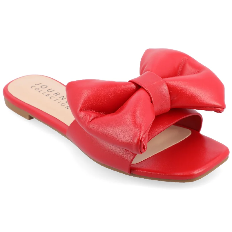 Small-Batch Sandals-Sandals for everyday walking comfort-Journee Collection Women's Tru Comfort Foam Fayre Sandals