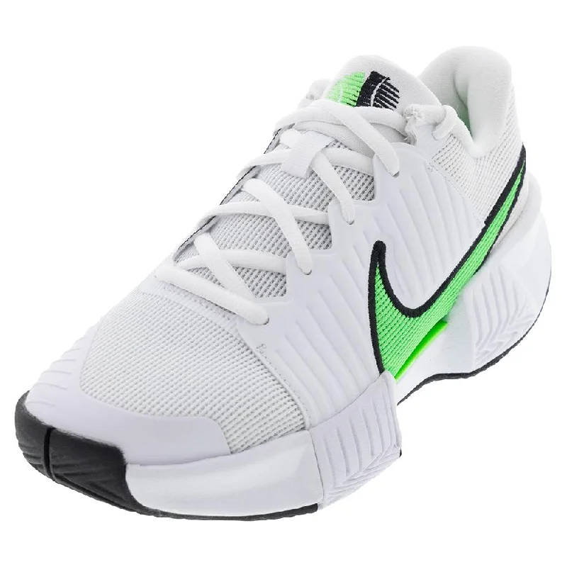 Women's GP Challenge Pro Tennis Shoes White and Poison Green