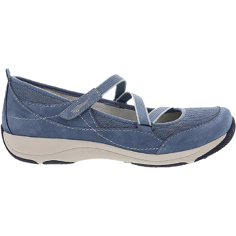 Casual Shoes with woven look-Casual-shoes-for-staying-long-Women's Dansko Hilda Denim Suede