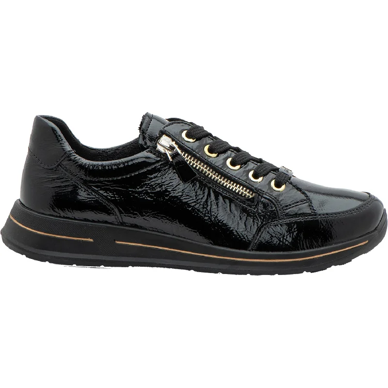 Casual Shoes with reliable-Casual-shoes-for-every-season-Women's Ara Oleanna Black Patent