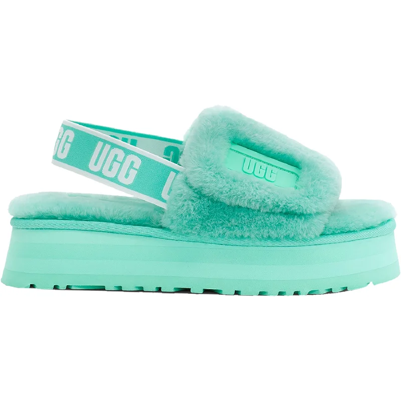 Fashion-Forward Slippers-Comfortable slippers for every season-Women's UGG Disco Slide Tide Pool Sheepskin