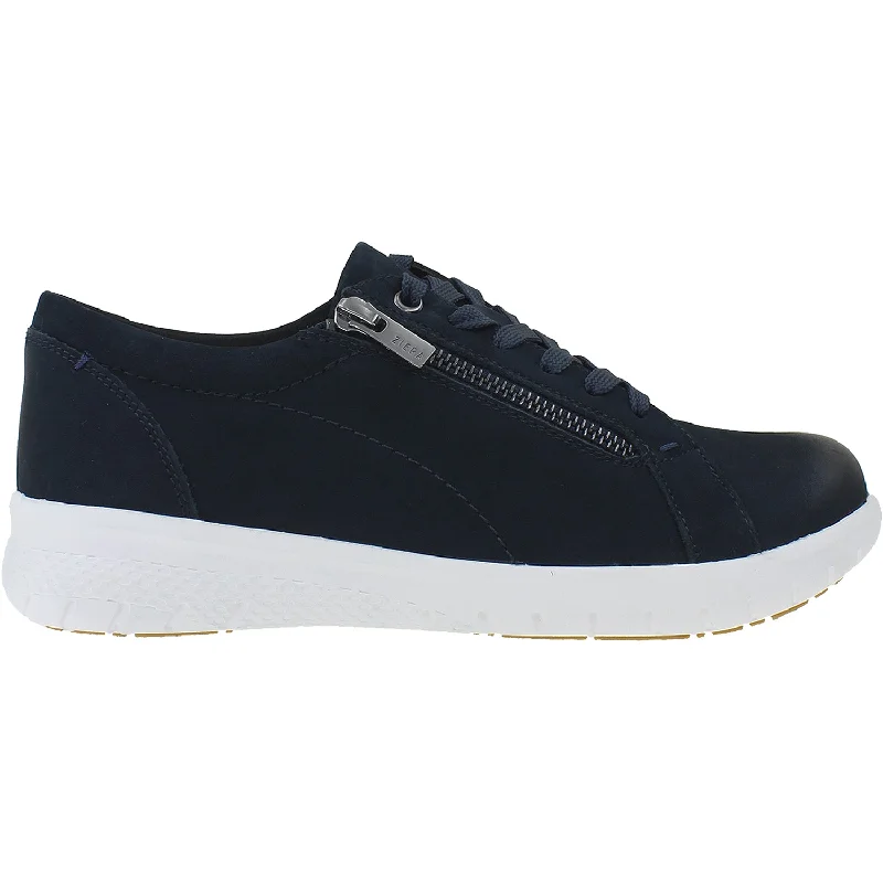 Casual Shoes with matte finish-Comfortable-casual-shoes-for-winter-cold-Women's Ziera Solar Navy Nubuck