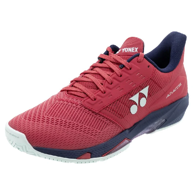 Women`s Power Cushion AD-ACCEL All Court Tennis Shoes Sunset Red