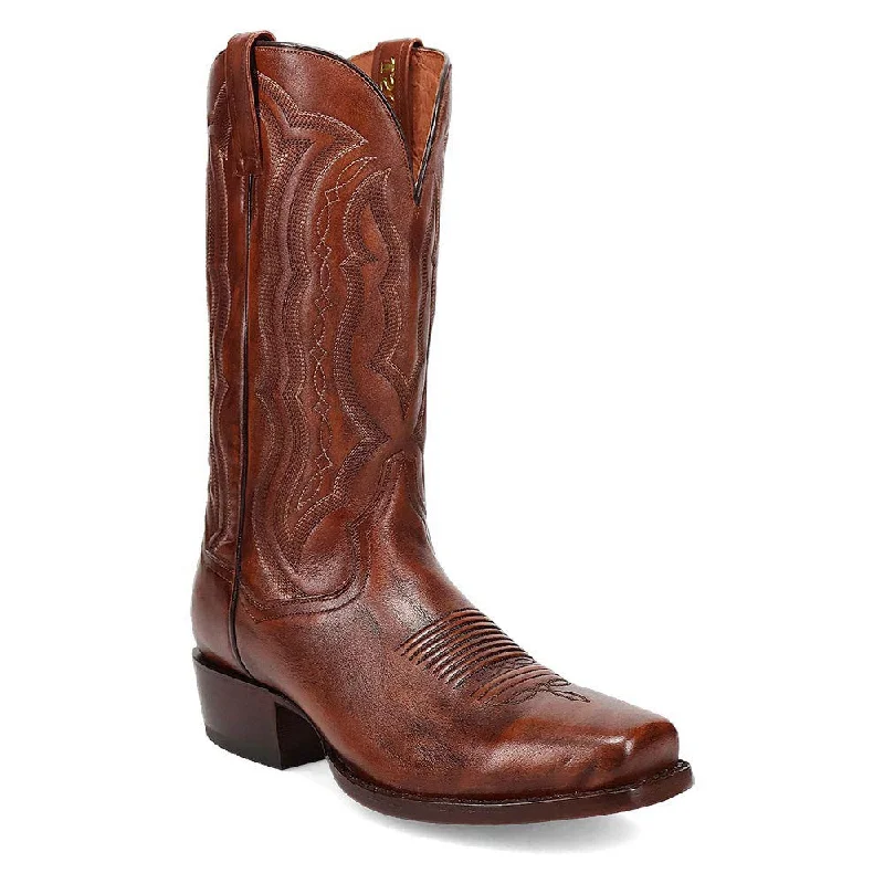 Boots satin shine-Dan Post Men's Western Wade Brown Boots