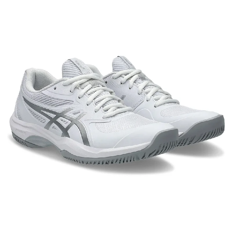 Women`s Game FF Tennis Shoes White and Pure Silver