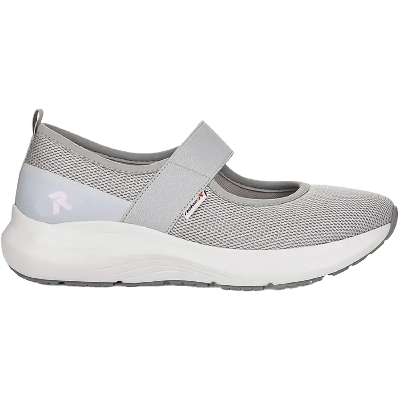 Casual Shoes with tailored fit-Comfortable-casual-shoes-for-busy-mornings-Women's Rieker Revolution Ayla 42102-40 Grey Synthetic