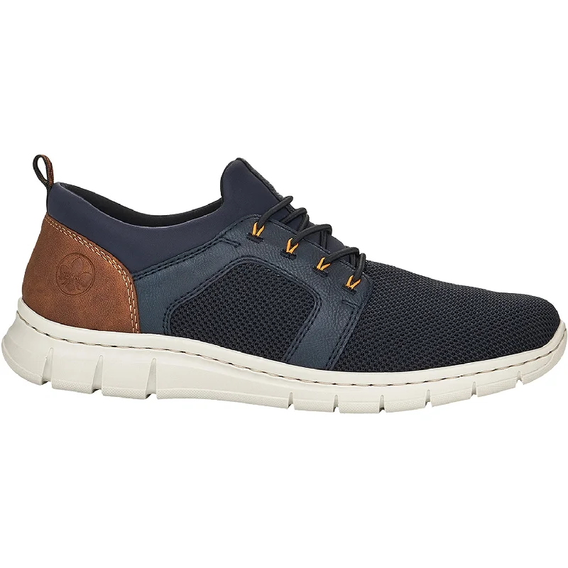 Casual Shoes carnival-Casual-shoes-with-durable-comfortable-sole-Men's Rieker B7796-14 Timo 96 Pazifik/Lake/Tan Mesh