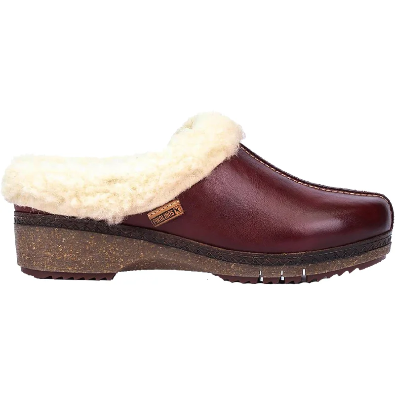 comfortable clogs for long-standing jobs-Women's Pikolinos Granada W0W-3588C1 Acrilla Leather