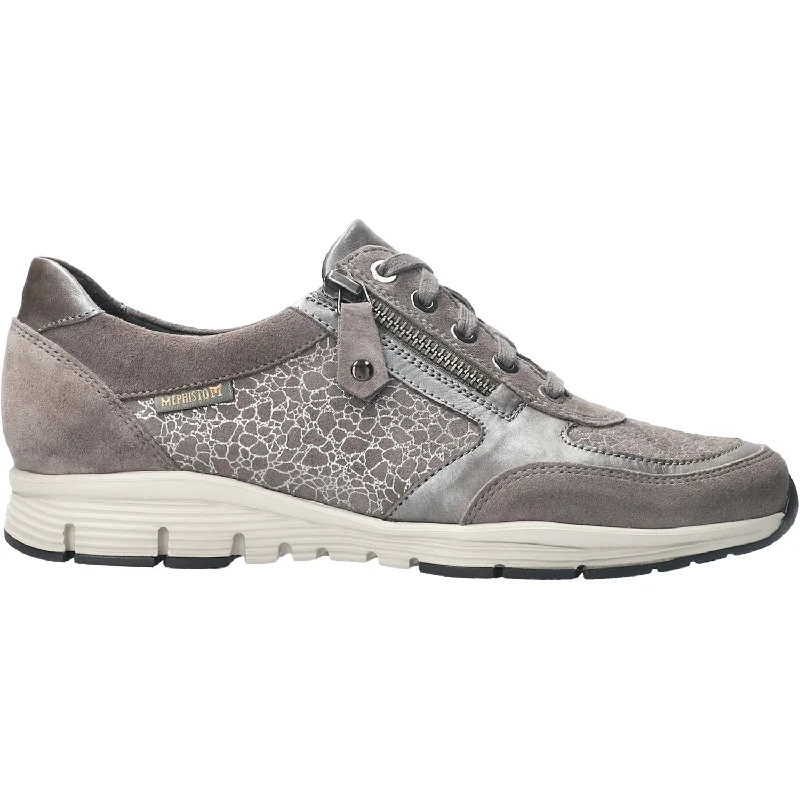 Casual Shoes nautical-Casual-shoes-for-happy-mornings-Women's Mephisto Ylona Dark Taupe Suede/Leather