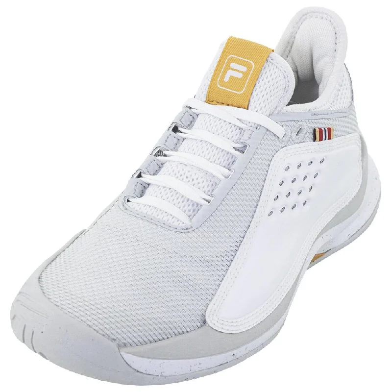 Women's Mondo Forza Tennis Shoes White and Grey