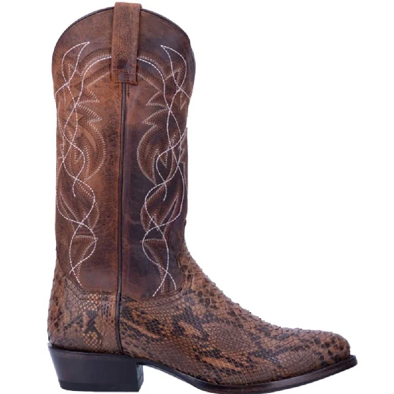 Boots lodge vibe-Dan Post Bay Apache Manning Python Men’s Boot