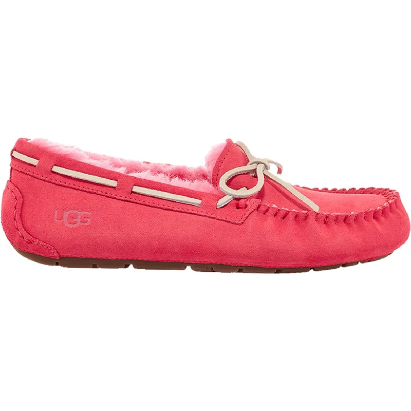 Northern Slippers-Cozy slippers for staying comfortable at home-Women's UGG Dakota Strawberry Sorbet Suede