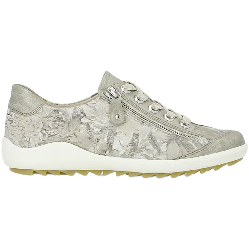 Casual Shoes exclusive-Best-casual-shoes-for-foot-comfort-Women's Remonte R1402-62 Liv 02 Perle/Beige-Metallic Leather