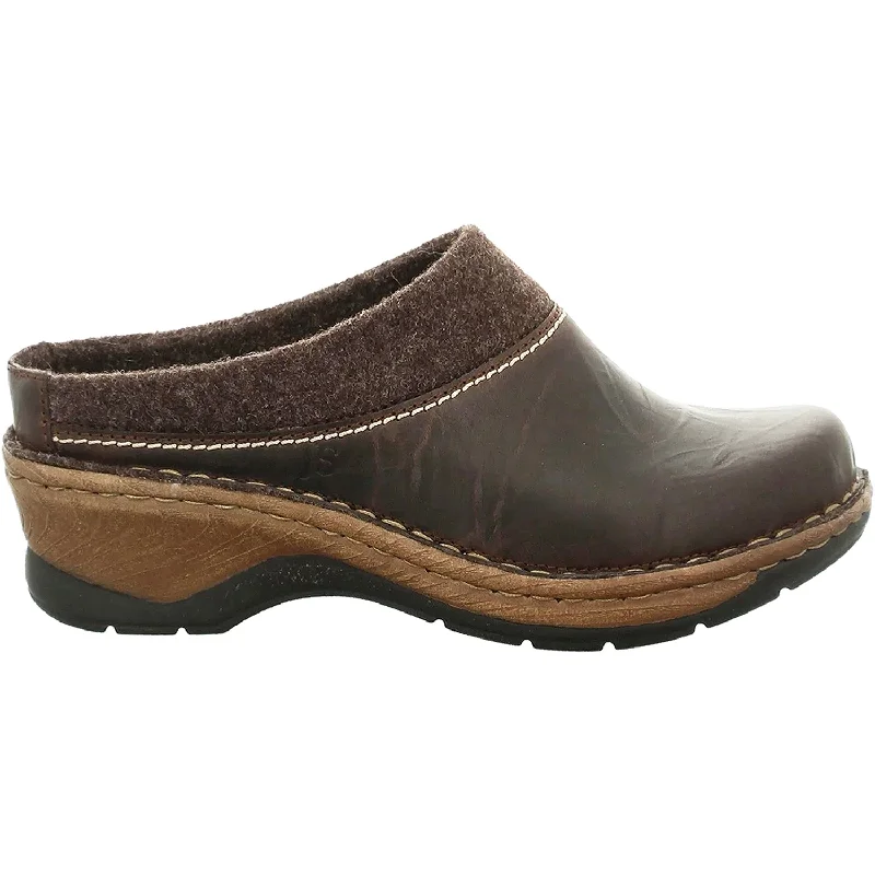 clogs for stylish comfort all day-Women's Josef Seibel Catalonia 69 Moro Leather