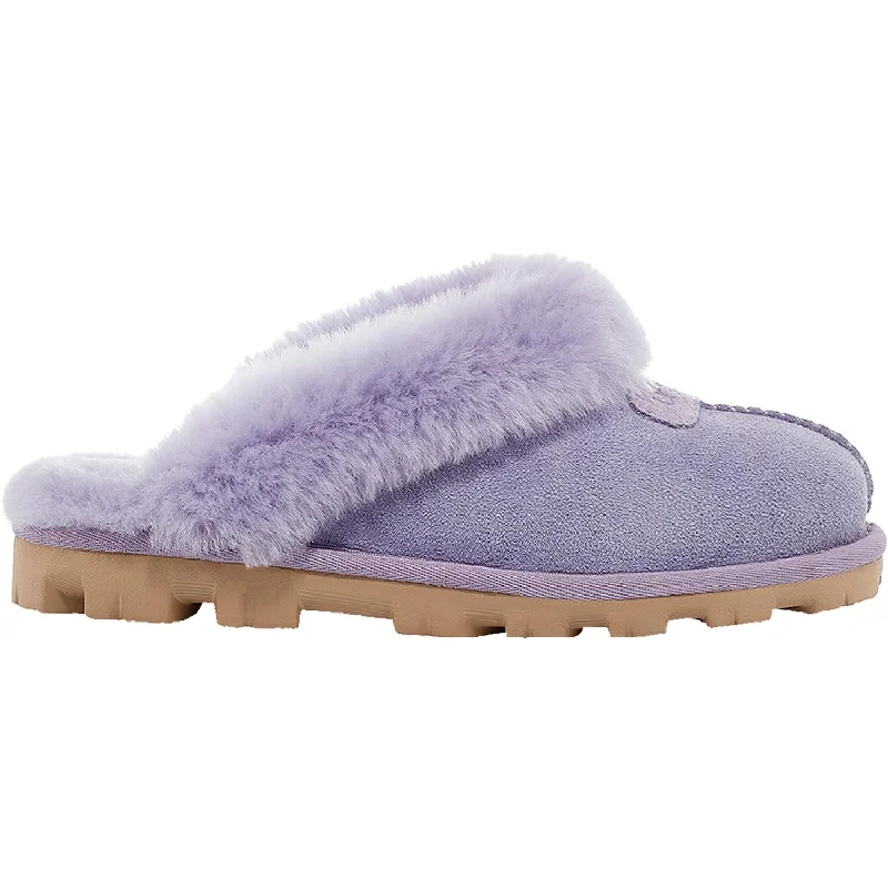 Fuzzy-Lined Slippers-Comfortable slippers for a relaxed lifestyle-Women's UGG Coquette June Gloom Sheepskin