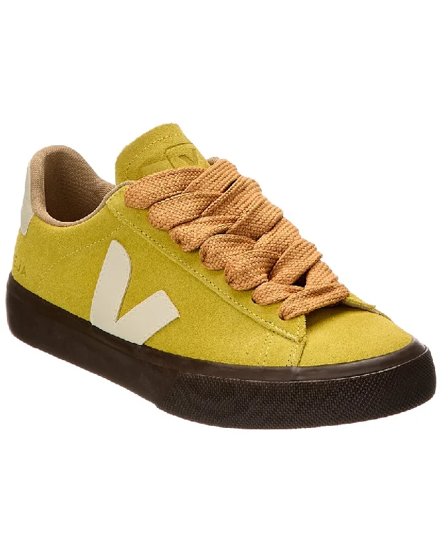 Athletic Shoes flexible sole-Non-Slip Mules & Clogs-Athletic shoes for running on hot pavement-VEJA Campo Suede Sneaker