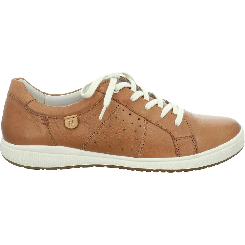 Casual Shoes laid back-Stylish-casual-shoes-for-business-casual-Women's Josef Seibel Caren 01 Camel Leather