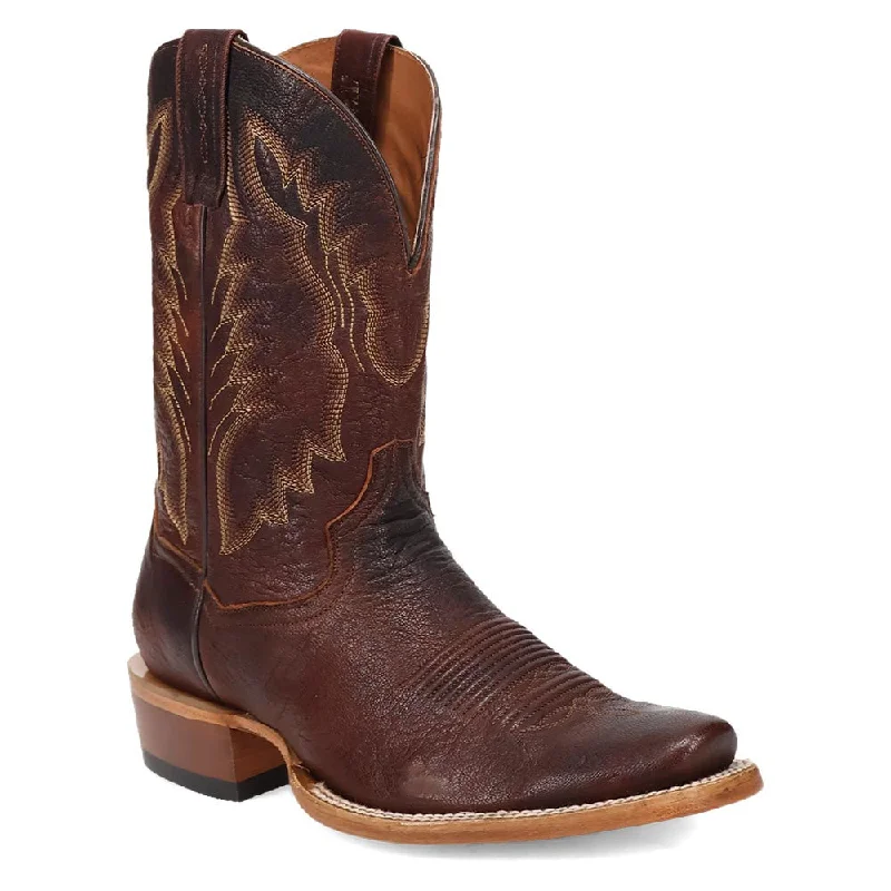 Boots starry night-Dan Post Men's Boerne Western Cognac Leather Boots