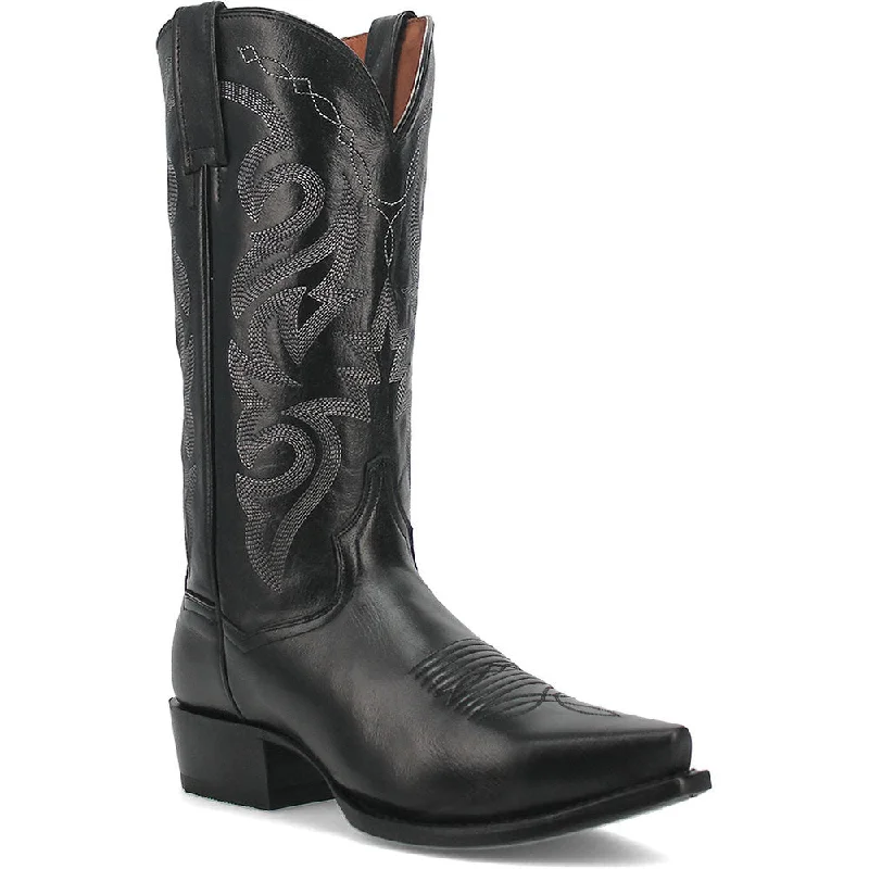 Boots community step-Dan Post Men's Milwaukee Western Black Boots