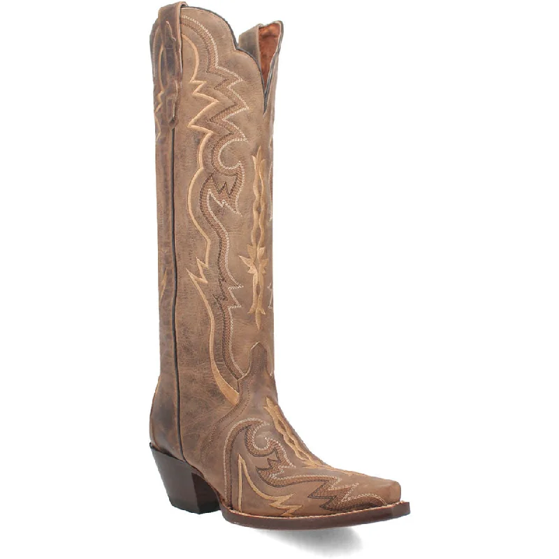 Boots urban style-Dan Post Women's Tall Brown Western Triad Silvie Boots