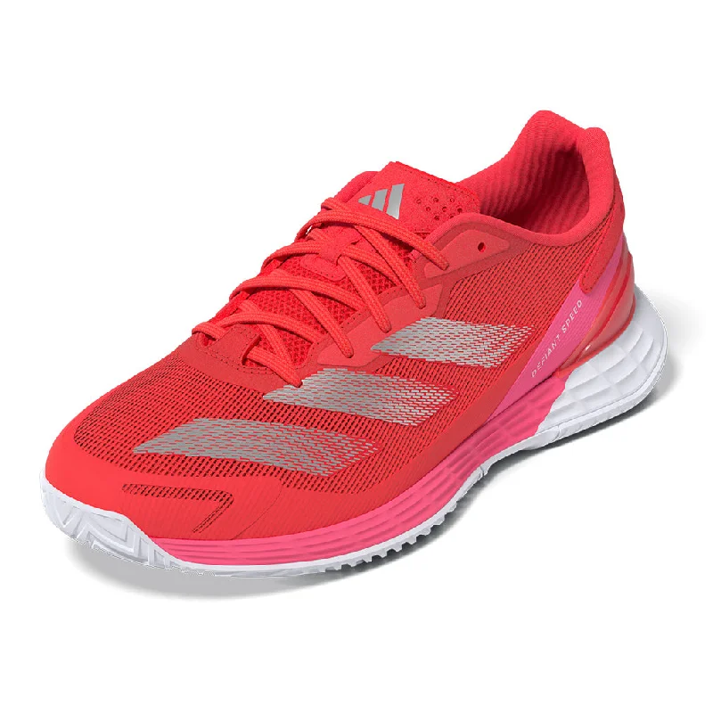 Women`s Defiant Speed 2 Tennis Shoes Lucid Red and Lucid Pink