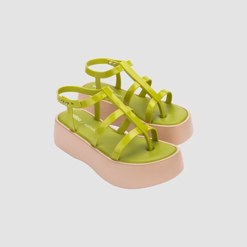 Baby Sandals-Sandals for beach days with comfort-MELISSA CARIBE PLAT+SALINAS AD