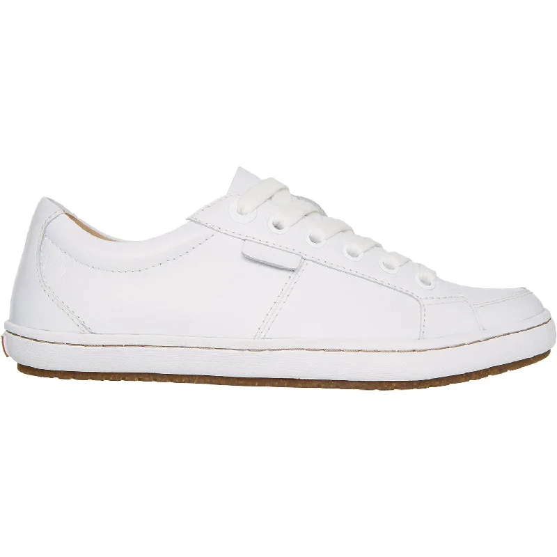 Casual Shoes with rubber toe-Stylish-casual-shoes-for-leisure-adventures-Women's Taos Onward White Leather