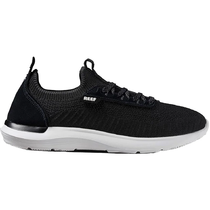 Casual Shoes with cool tones-Comfortable-casual-shoes-for-long-distance-Men's Reef Swellsole Valle Black Synthetic