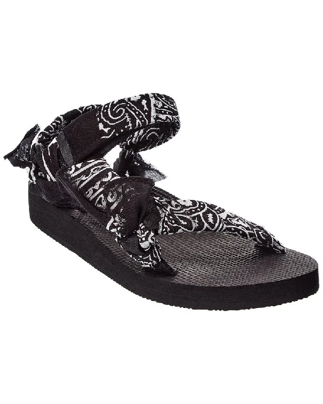 Cruelty-Free Sandals-Sandals for long trips with cushioned soles-Arizona Love Trekky Bandana Sandal