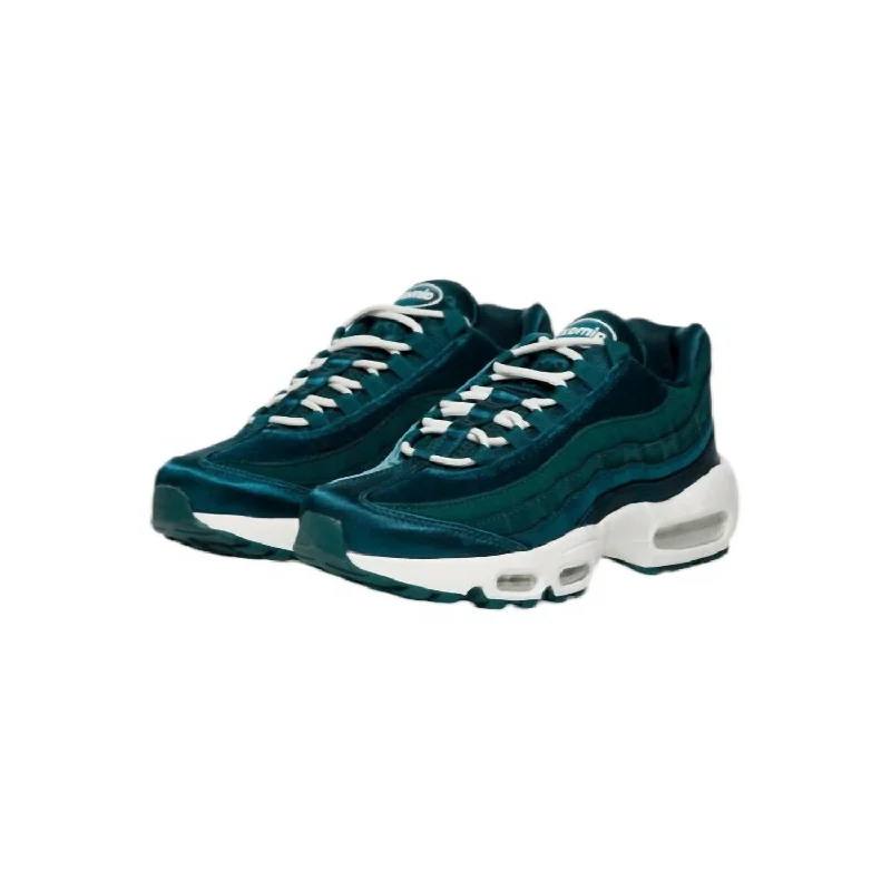 Athletic Shoes broad support-Walking Mules & Clogs-Athletic shoes with excellent shock-absorbing qualities-Women's Air Max 95 Sneakers In Dark Atomic Teal