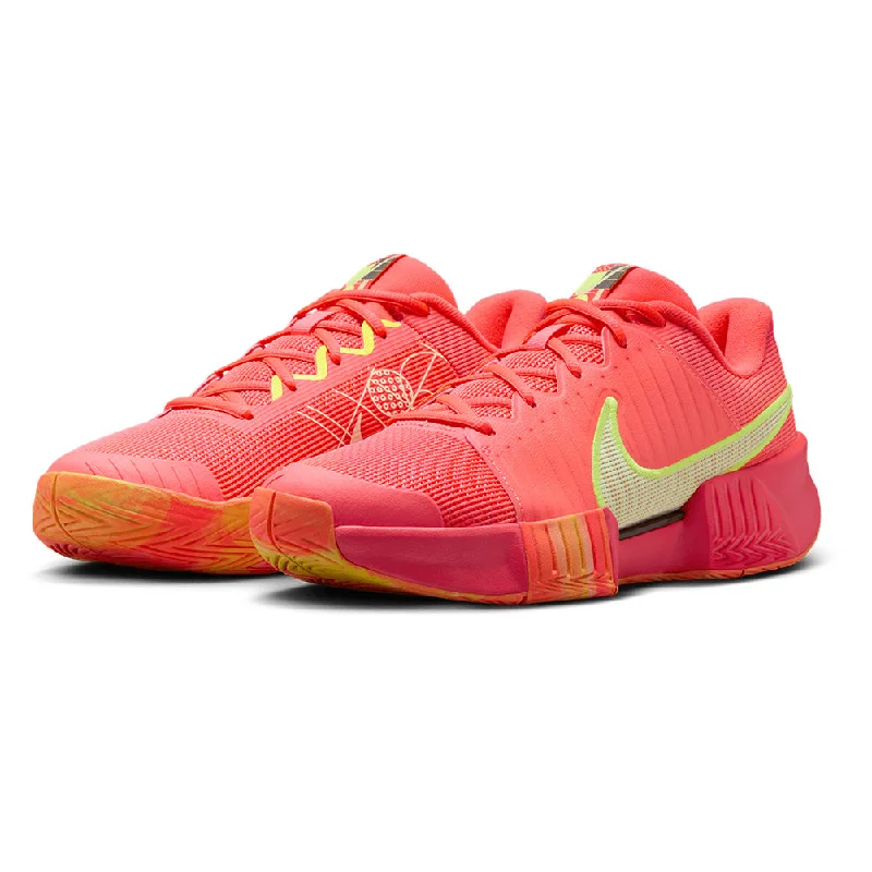 Women`s GP Pickleball Pro Shoes Hyper Orange and Volt