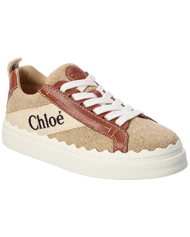 Athletic Shoes breathable step-Classy Mules & Clogs-Durable athletic shoes for everyday use-Chloé Lauren Canvas & Leather Sneaker