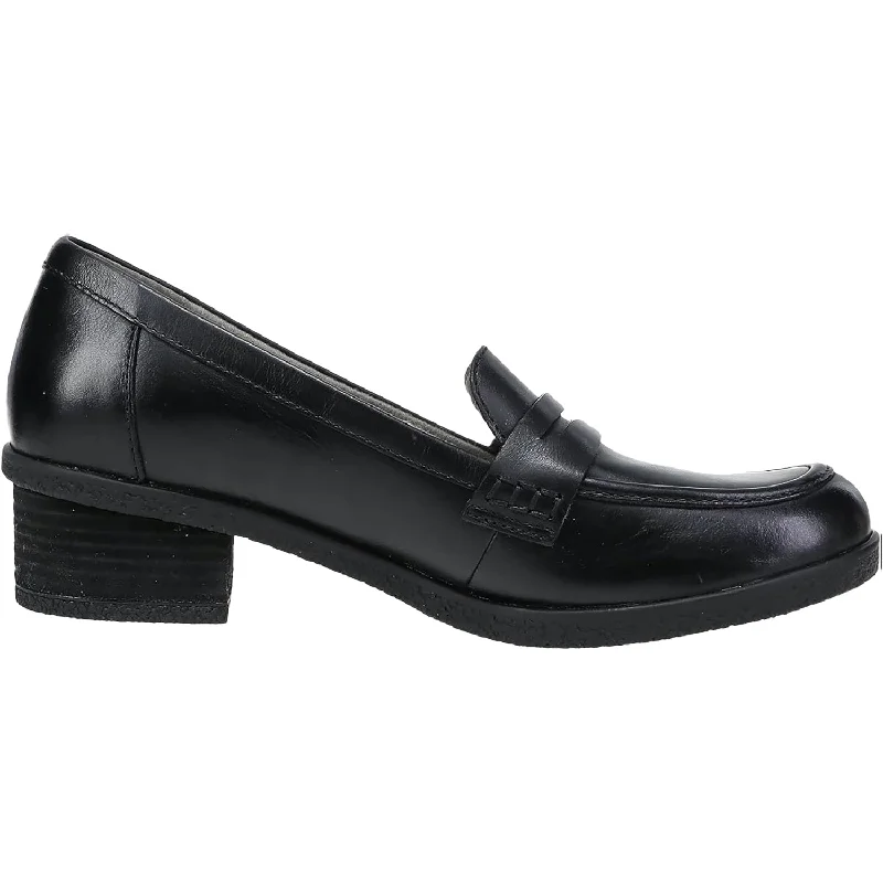 Casual Shoes trivia night-Casual-shoes-with-light-padded-support-Women's Dankso Danica Black Waterproof Burnished Leather