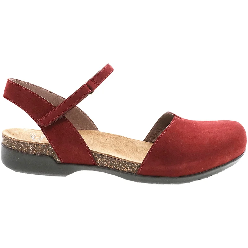 Casual Shoes with extended wear-Stylish-casual-shoes-for-late-night-Women's Dansko Rowan Cinnabar Nubuck