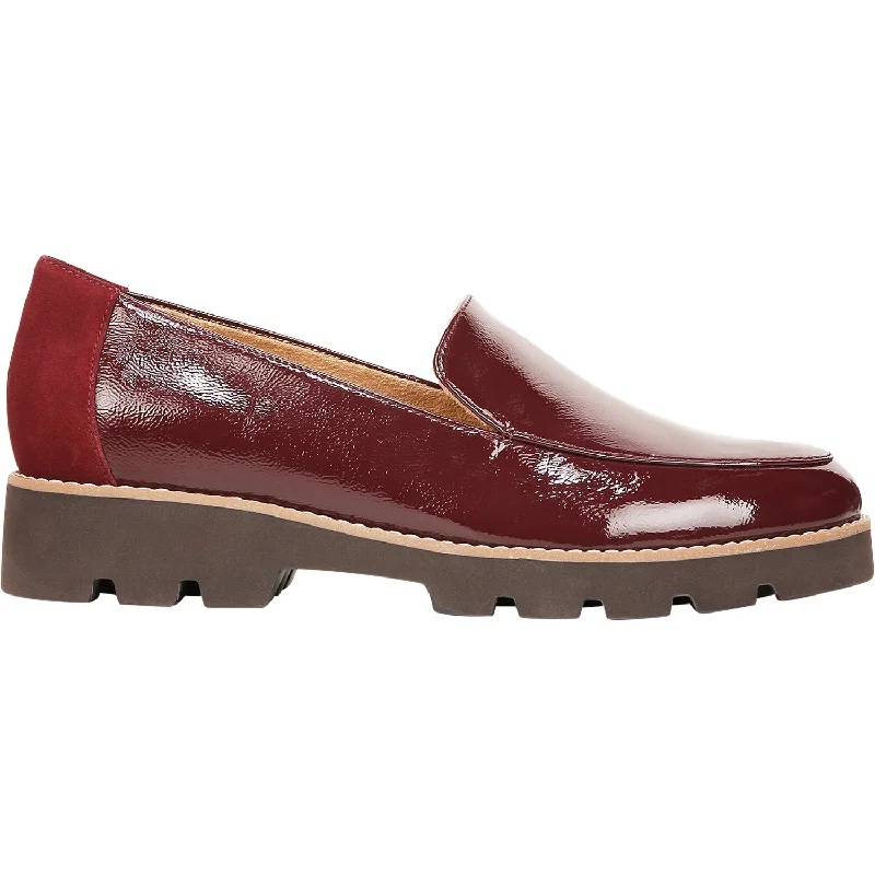 Casual Shoes affordable-Casual-shoes-with-memory-foam-Women's Vionic Kensley Syrah Crinkle Patent