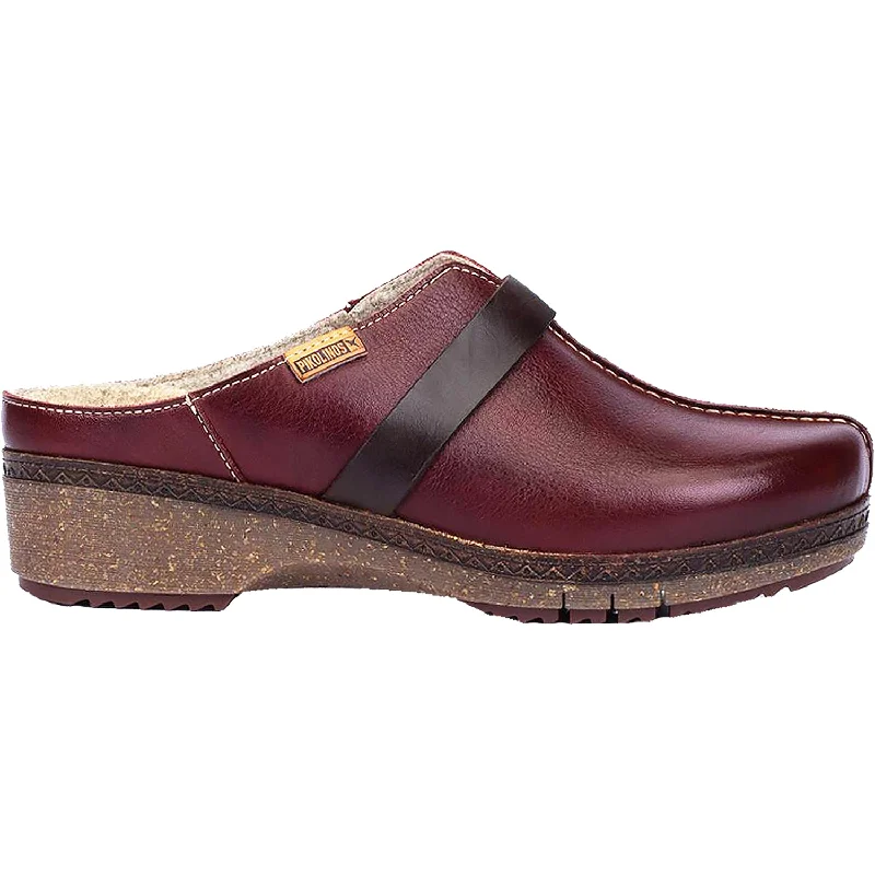 stylish clogs for elegant look-Women's Pikolinos Granada W0W-3590C1 Arcilla Leather