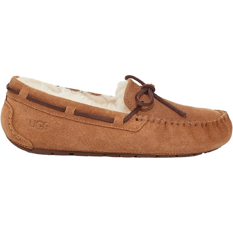 Go-To Slippers-Comfortable slippers for enjoying your downtime-Women's UGG Dakota Chestnut Suede