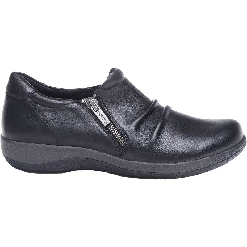 Casual Shoes for men-Comfortable-casual-shoes-Women's Aetrex Katie Black Leather